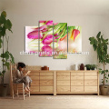 Hot Sale Flower Canvas Art/4 Pannel Canvas Prints for Home Decor/Cheap Art Print